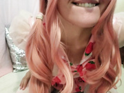 Naughty Pink Hair School Girl Does Anal For Daddy