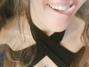 Sexy College Teen in Bondage Takes Daddy's Cumshot