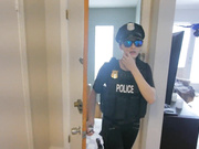 Rainbowslut - White Cop Fucks Black Cock