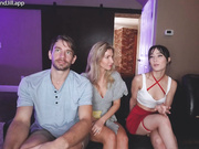 JackandJill with LillyyLuna her First Ever Threesome