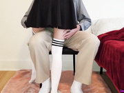 Daddy and Kitten Chair Ride