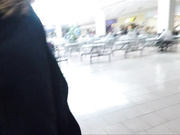Public Cum Walk - Blonde Nervously Swallows Huge Cum Mouthful At The Mall! - CamWhoresTV.PremiumVideo