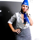NicoleBelle - Crempie your flight attendant