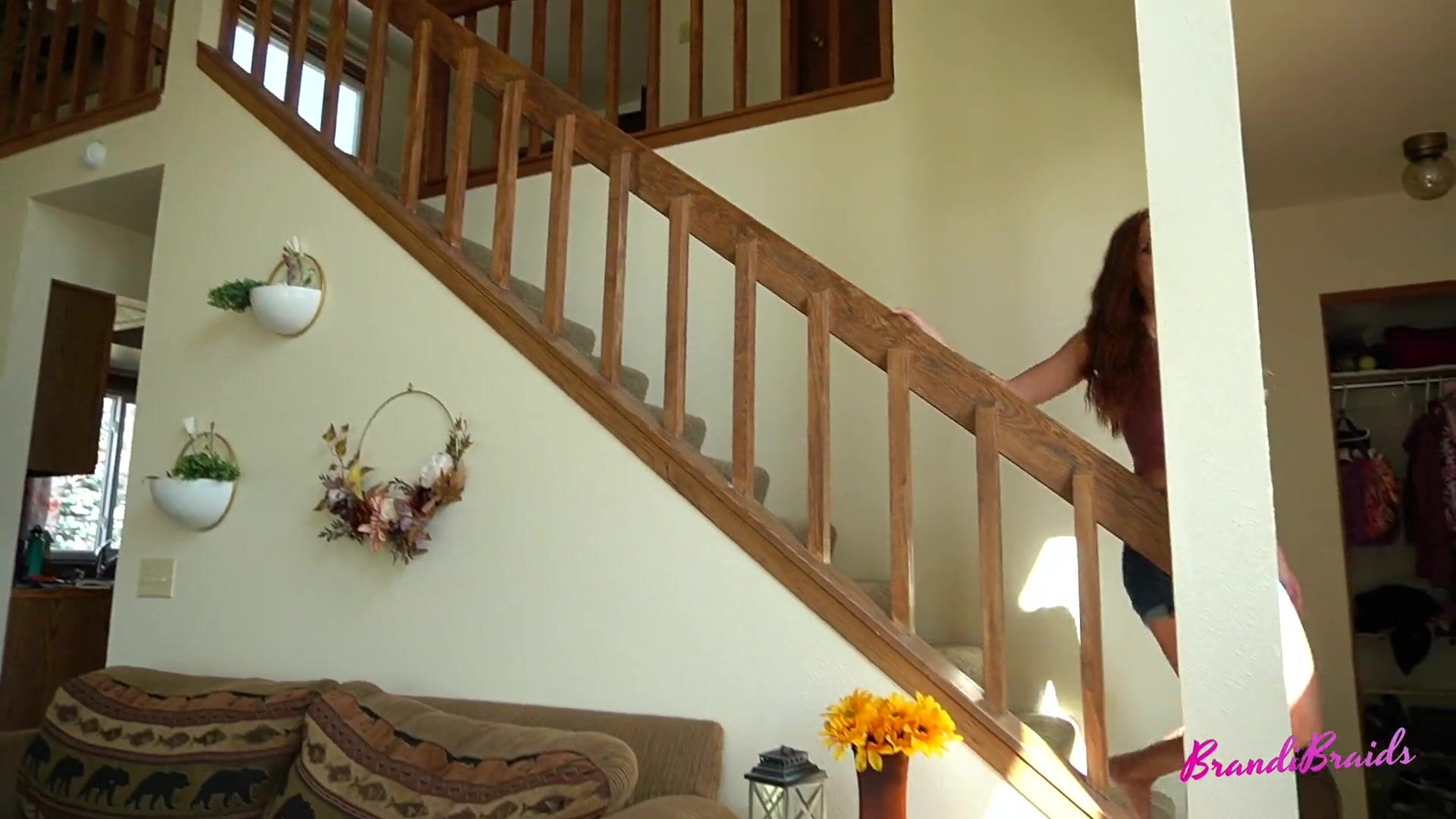 Brandi braids promises sloppy blowjobs everyday