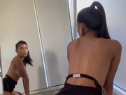 Tita Sahara (sheisqueen) birthday treat solo dildo play