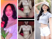 Thai asian cute girl sexy body fingers in pussy pvt 3