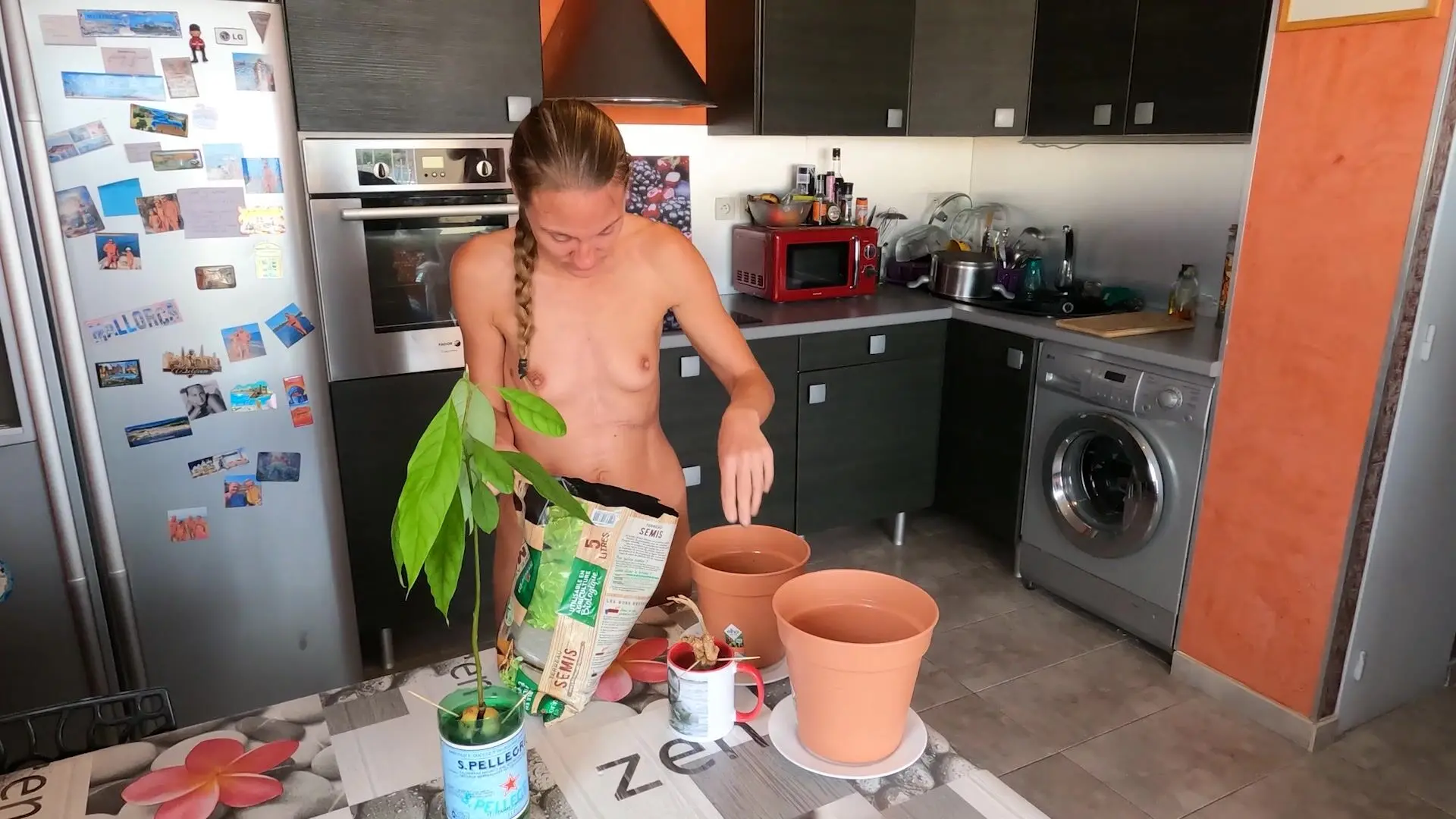 Noel Lauffenburger et sa fiancé naturiste