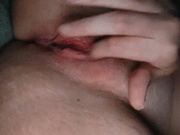 Scots girl quick pussy play