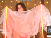 Helenmoors topless behind sheer curtain 2- 15 July 2023