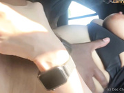 Anita fucked in car by black guy