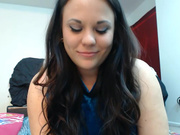 Nikki showing her pierced nipples