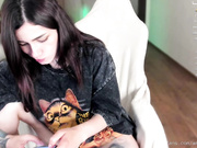 ami_sakurami fingers pussy and squirts