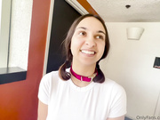 Hailey Rose threesome with old cock cim and cum on tits