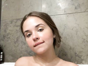 Beautiful Russian girl showed her tits