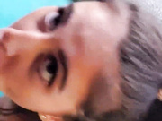 violetsummer  Sucking dick and gets face full of cum 2