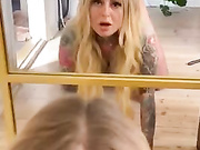 Danish Inked woman doggy