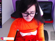 Agata_bolton - PVT on CB - sexy hairy woman masturbates