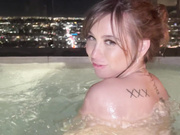 Riley Reid blowjob in pool