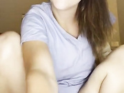 A Throat Goddess Fucks Aaa with Big Glass Toy