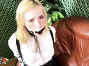 SweetieFox - Bondage Babe Deepthroat & Hardcore Fuck