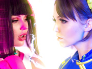 Street Fighter - Juri & Chun-Li Used And Fucked Gamer
