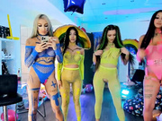 LisaAkira romanian lesbian orgy party part 1/7