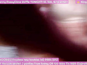 jennyjinx dec 1c vibe sex machibe butt plug creamy mess