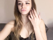 Anna_Lillian-Pussy Flash In Cute Black Linge12-16-2023