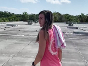 Bryce Adam - Public Rooftop Suck And Fuck