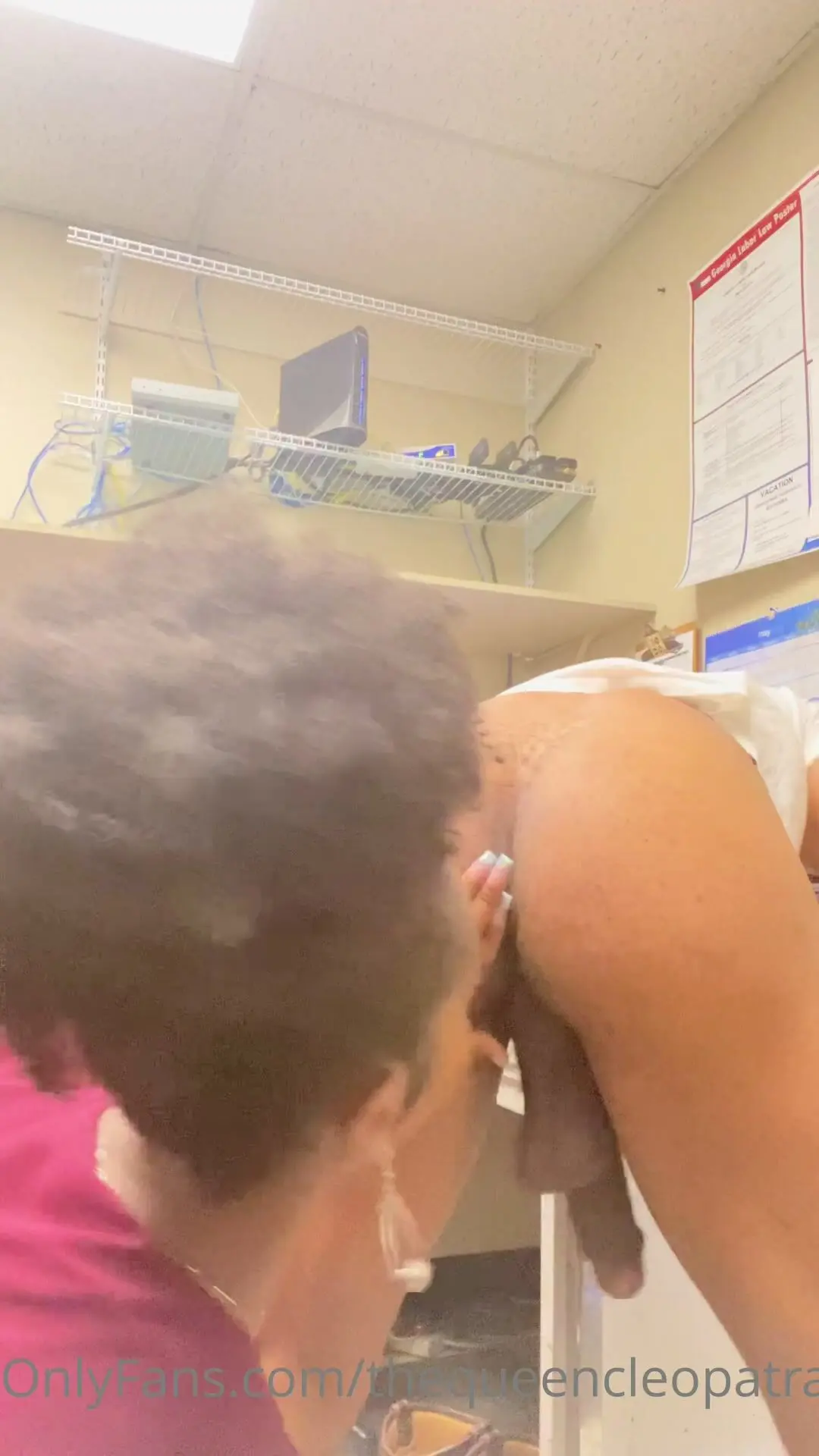 Naturalqueenc Rimming at Work