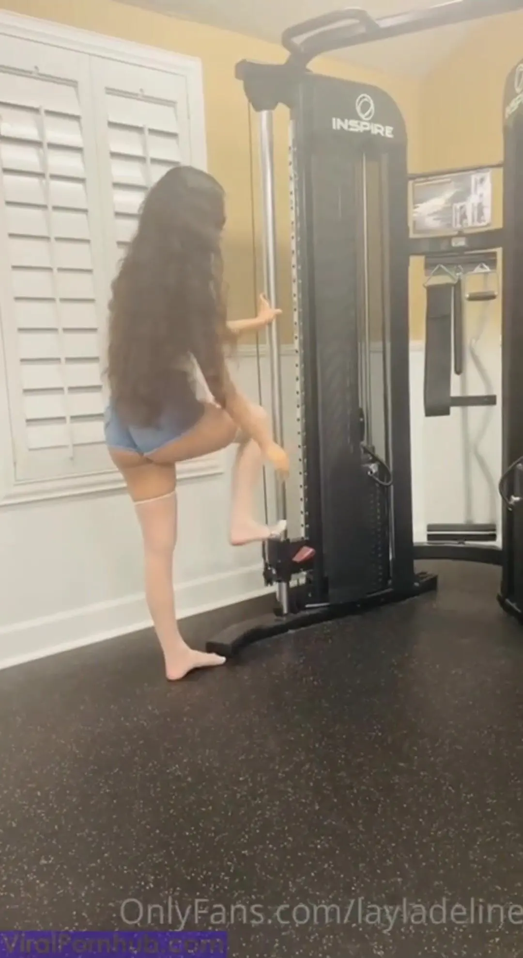 Layladeline OF BG gym Fuck