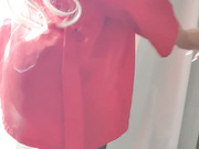 Angel pays the builder with massive tits