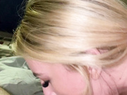 Ashley Rider - Blowjob and swallow