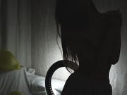 cutie_ghostie topless in dark ticketshow