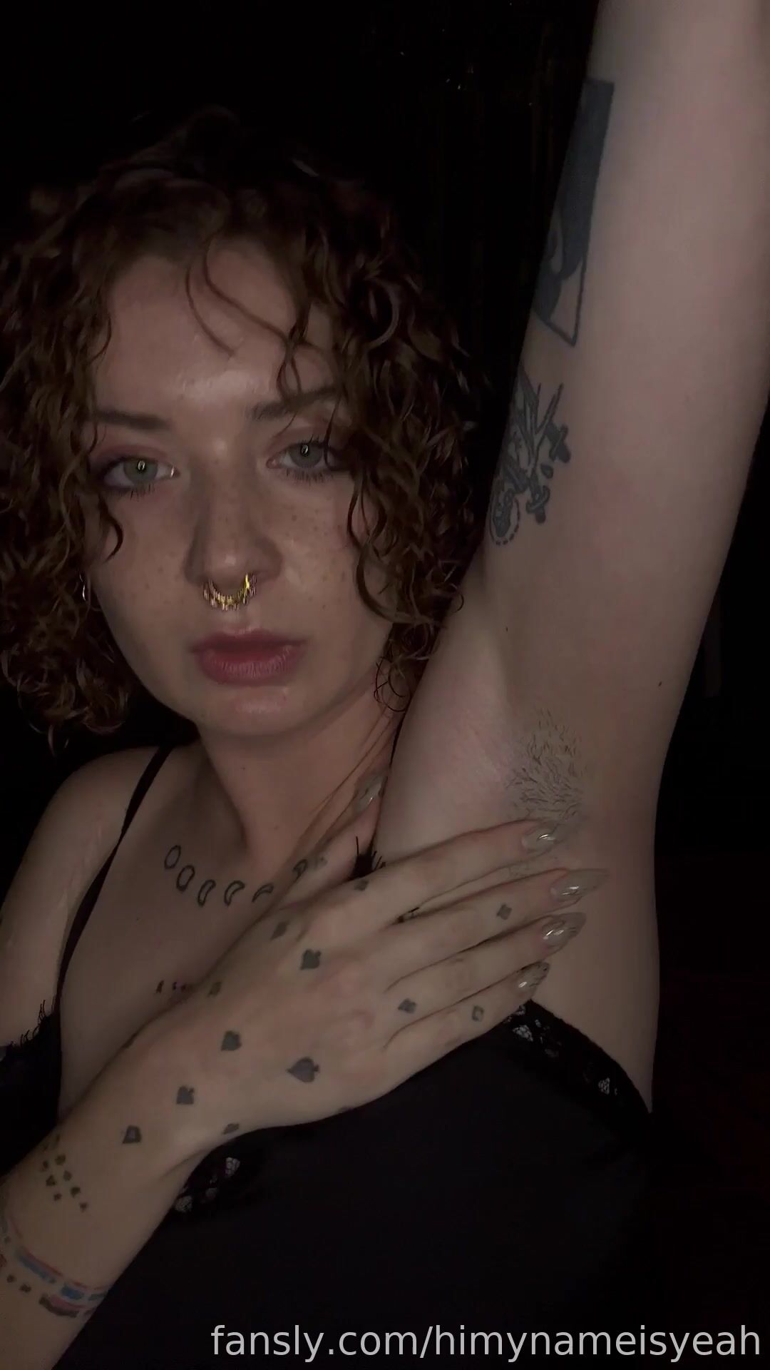 HMNIY hairy armpit worship