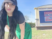 Auhneesh Nicole - Starbucks Waitress Hard Fuck In Car