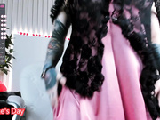 _mia_raiden_ as a clown