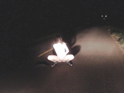 Andreza_ in Masturbation on the night street