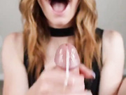 Ginger cutie handjob