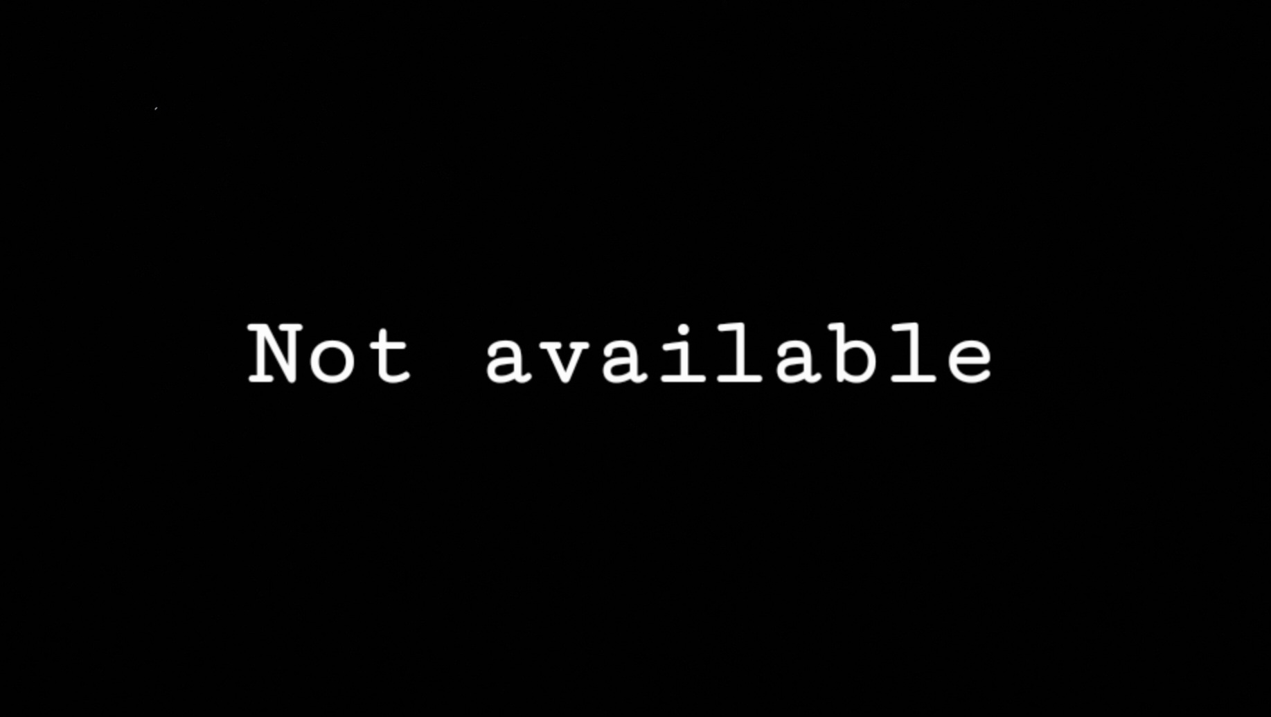 NOT AVAILABLE
