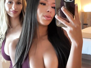 Autumn Falls & Angel Youngs - Threesome Anal and Facial