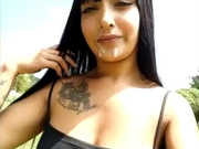 2SK9 - Facial & cum walk in public - Stripchat