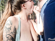 Nicole Nabors- Camping Blowjob and Facial