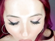 Perfect redhead blowjob CB