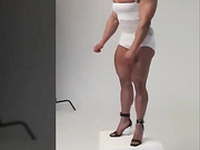 Nataliya (Amazonka) Kuznetsova Poses for Magazine