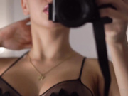 Veronica Perasso solo close up masturbation