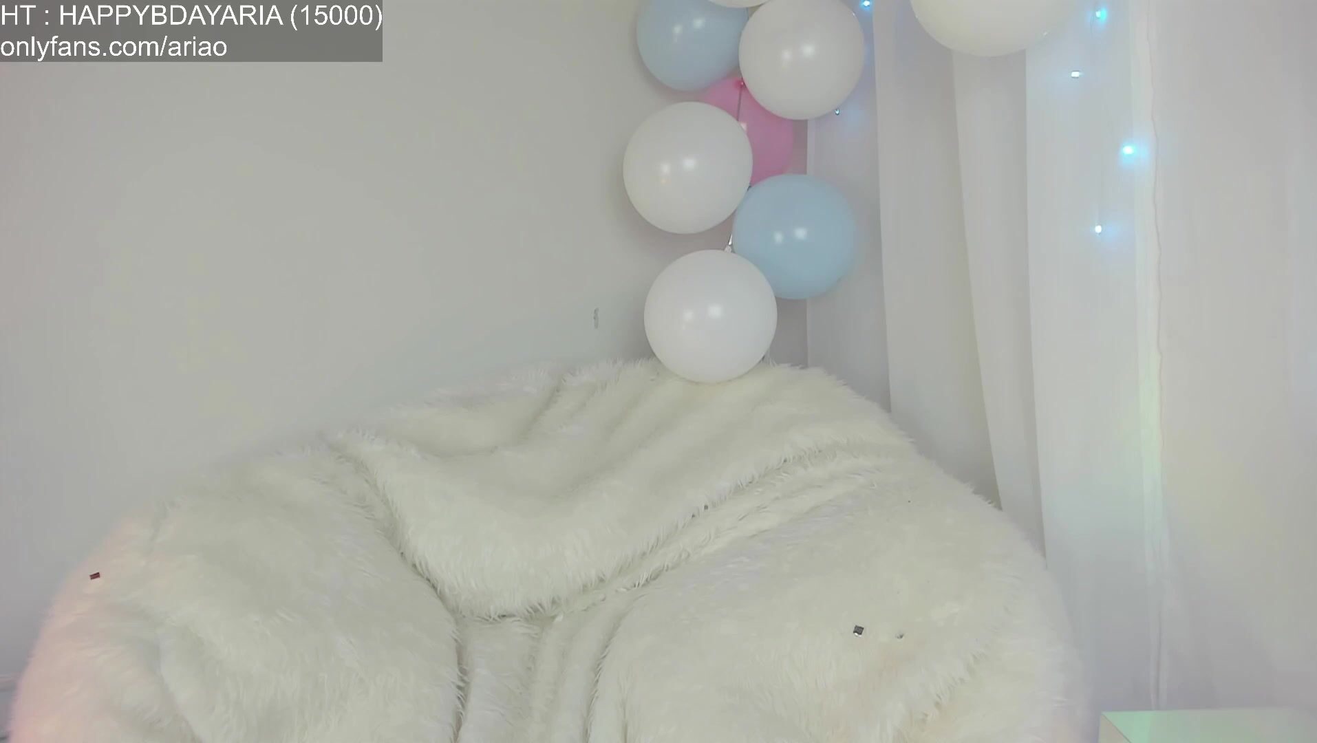 AriaO shower show amazing pussy nice tits