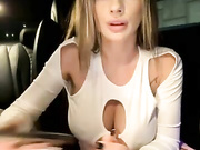 isabellaetthan squirt in car play fingering pussy