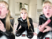 Annika Shae- Latex Deeptrhoat Gag