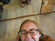 Amateur Cumshot and Oral Creampie BrandiBraids